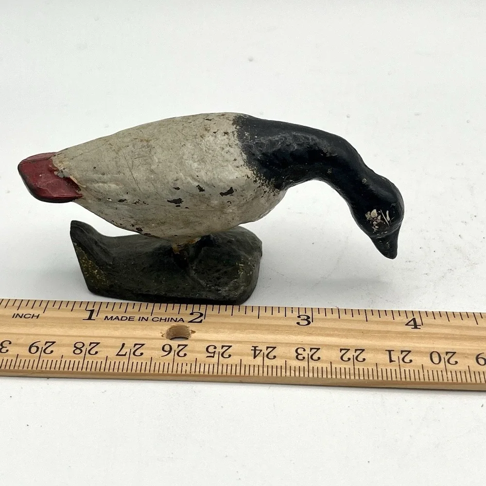 Vintage Wilton Cast Iron Canadian Goose Figural Bottle Opener 1940s Hunting
